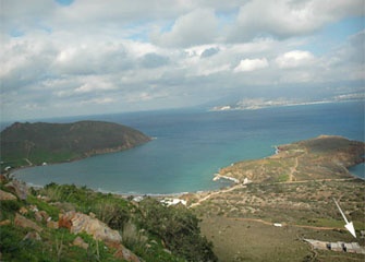 Paros View from Footpath