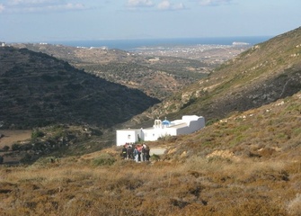 Agios Georgios chapel at Afkoulaki water spring