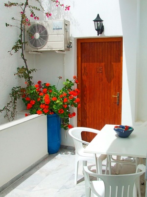 Inside the hotel