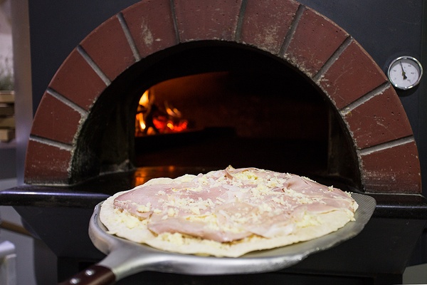 Pizzas from our wood fired oven 