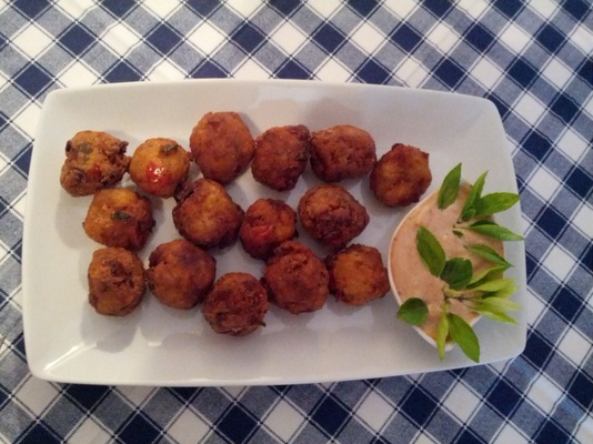 Octopus fried balls