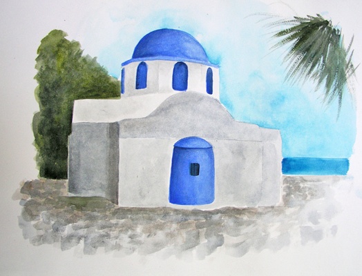 Church in Paroikia, Paros