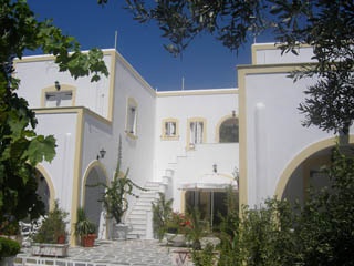 The first floor rooms enjoy open view.