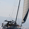 Sailing around Antiparos