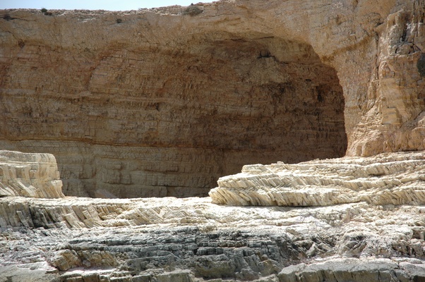 One of the 'secret' caves along the trip